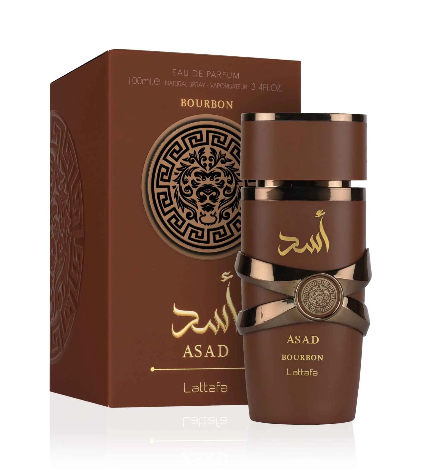 Asad Bourbon Lattafa parfum verpakking
