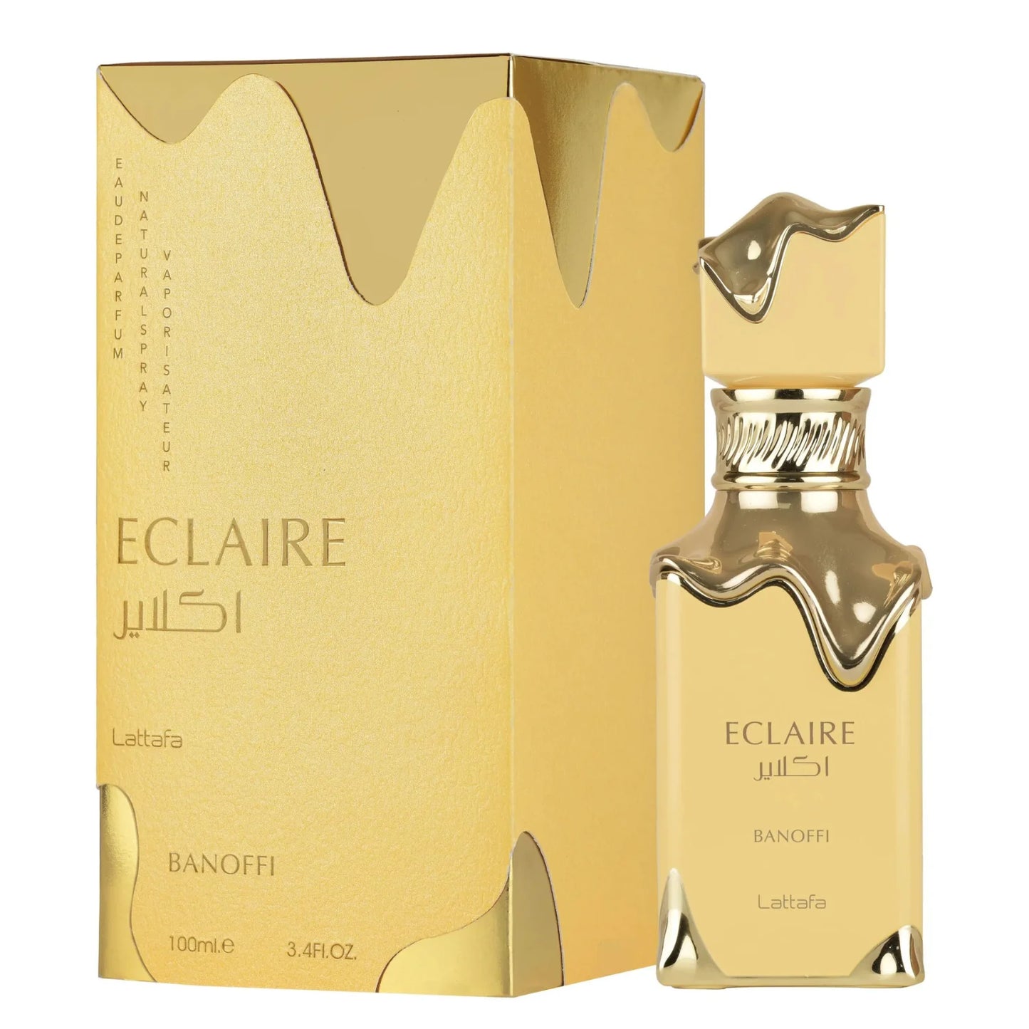 eclaire banoffi lattafa parfum verpakking