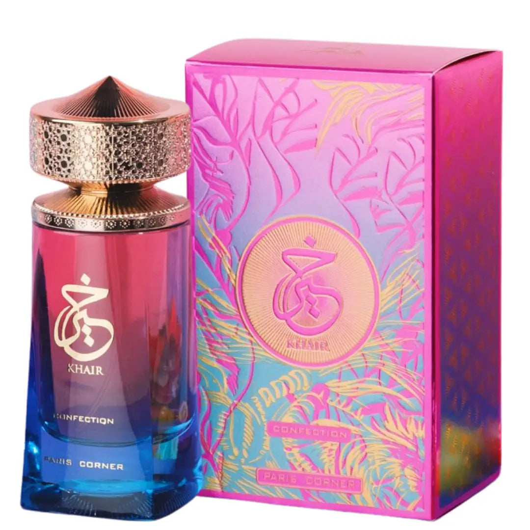 Khair Confection paris corner parfum in verpakking