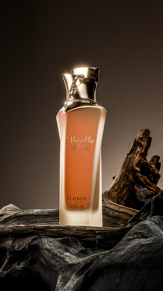 Vanilla Aura Maison asrar parfum flacon